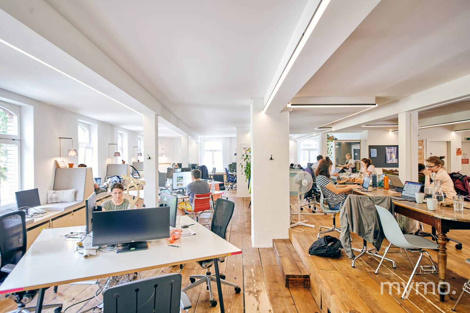 Coworking-Bereich im Impact Hub